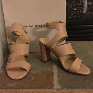 MARC FISHER Strappy Ankle Sandals